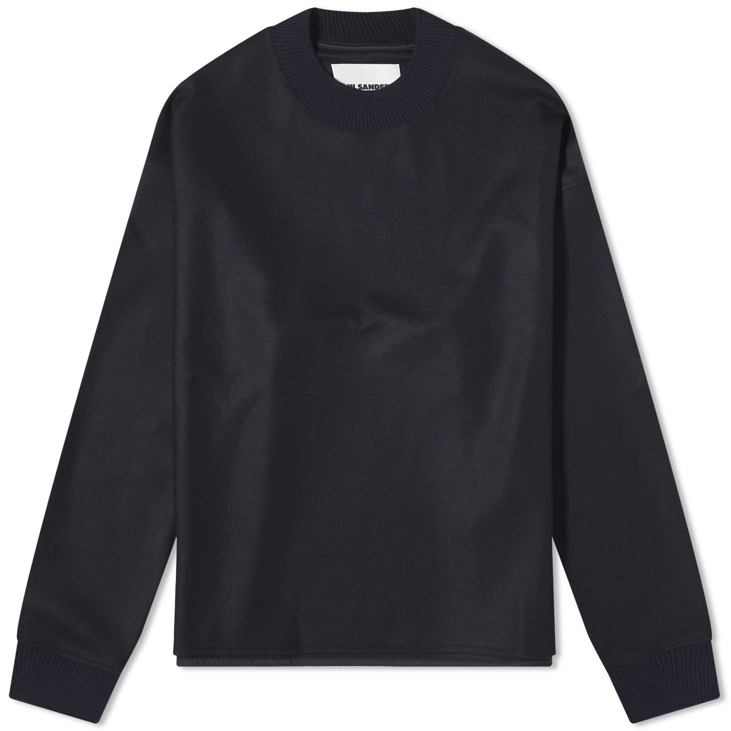 Свитшот Jil Sander Melton Wool, цвет Midnight