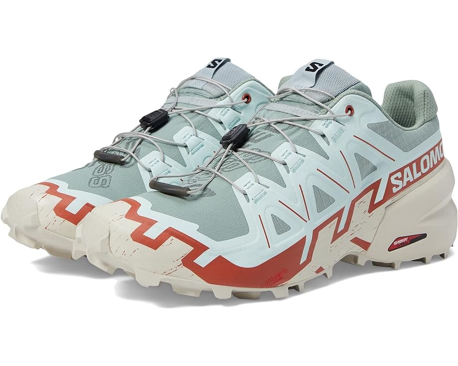 

Кроссовки Salomon Speedcross 6, цвет Lily Pad Rainy Day Bleached Aqua