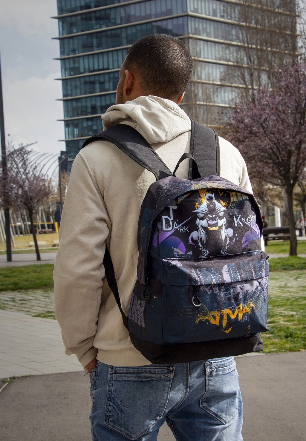 

Рюкзак Batman Dark Night High School Karactermania, цвет gris