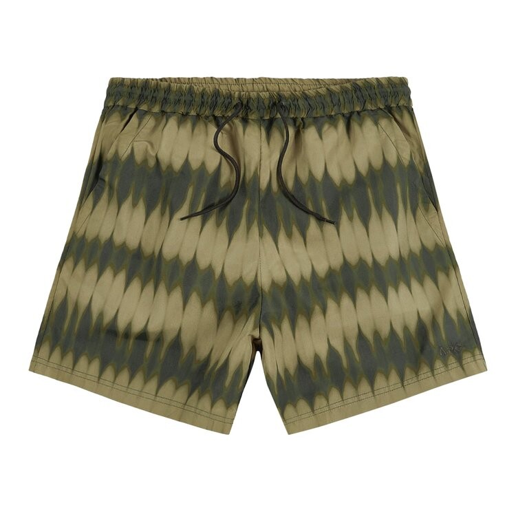 

Шорты для плавания A.P.C. Bobby Tie Dye 'Khaki', зеленый