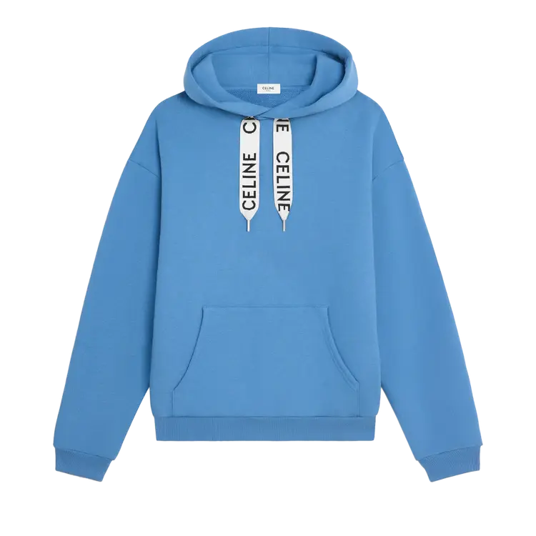 

Худи CELINE Loose 'Dirty Blue', синий