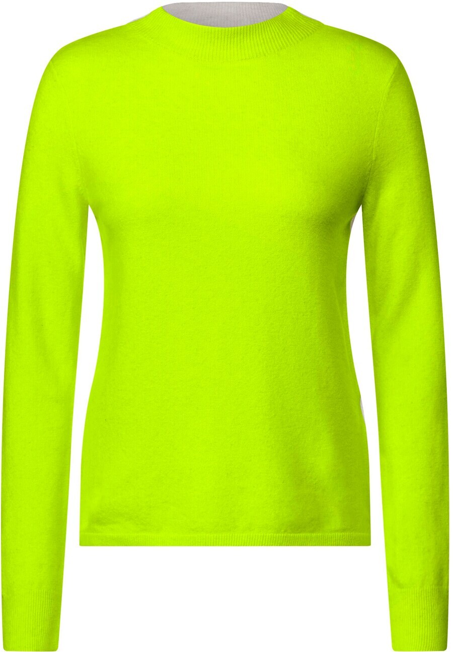 

Свитер CECIL Sweater, цвет Neon yellow/mottled white