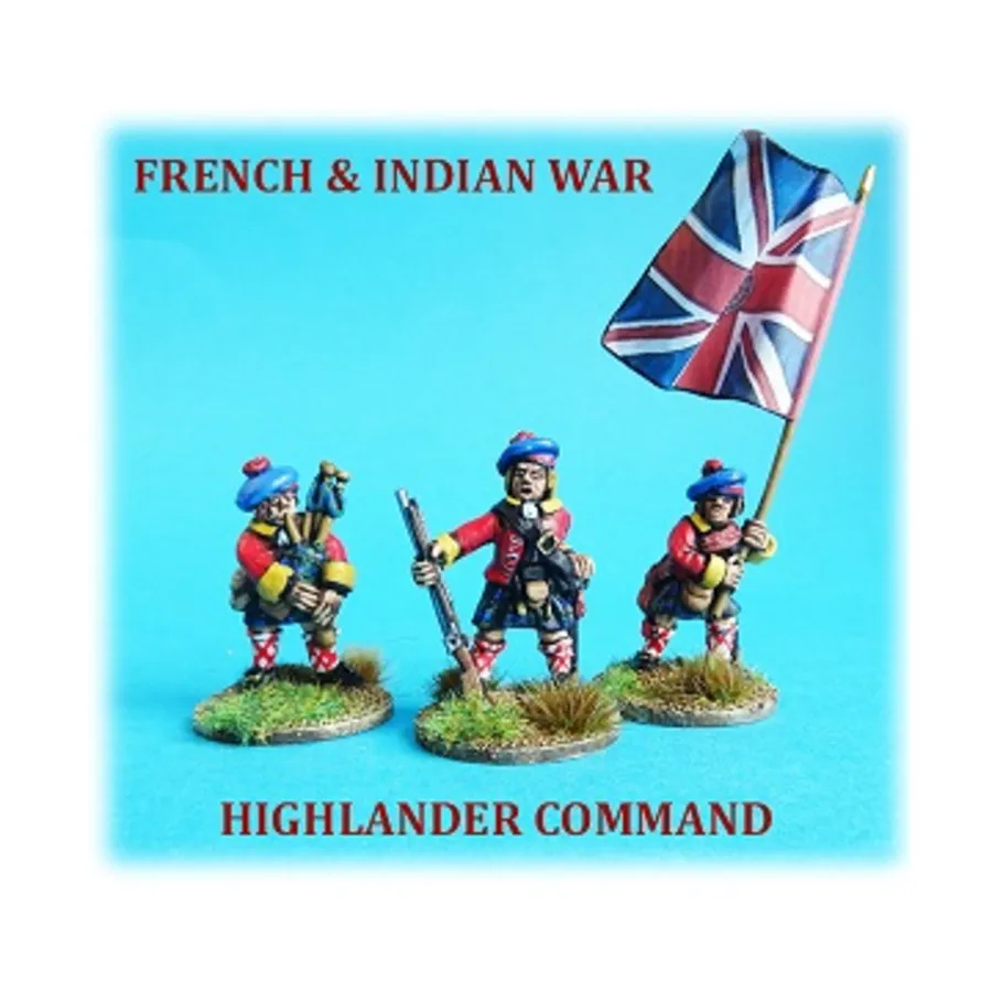 

Командование британских горцев, French & Indian War 1754-1763 (28mm)