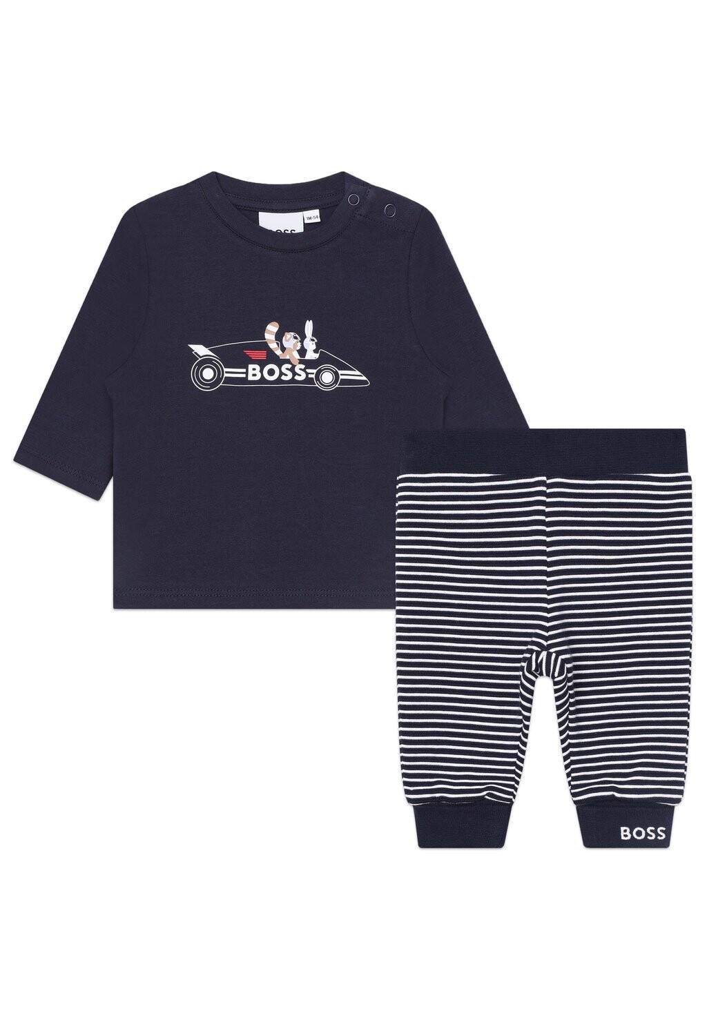 

Брюки SET BOSS Kidswear, цвет bleu cargo