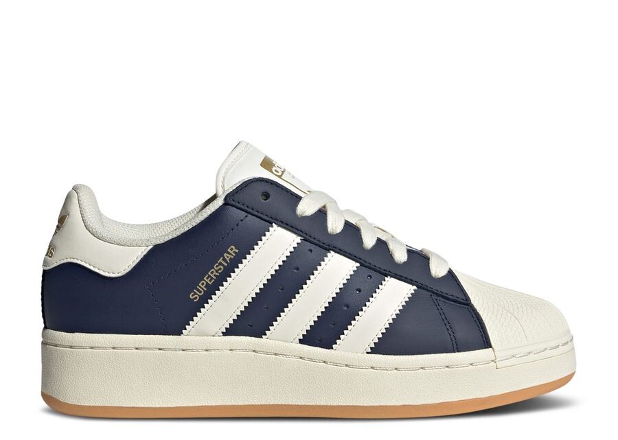 

Кроссовки adidas Wmns Superstar Xlg 'Night Indigo Cream White', синий