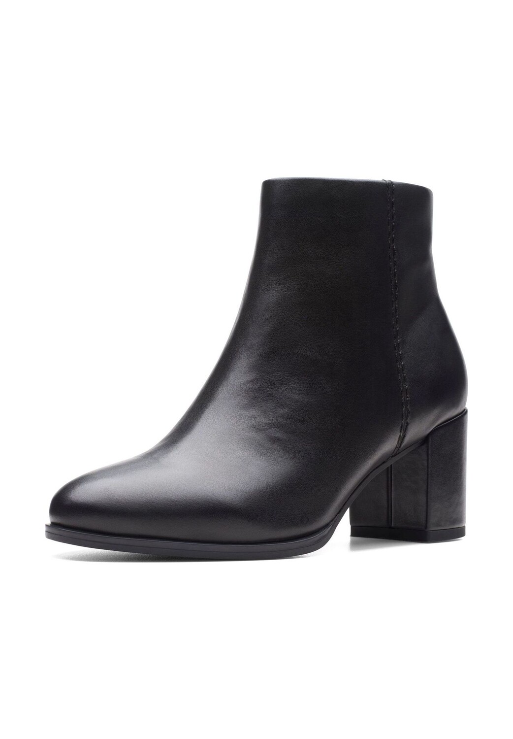 

Кожаные ботильоны CLARKS, черный