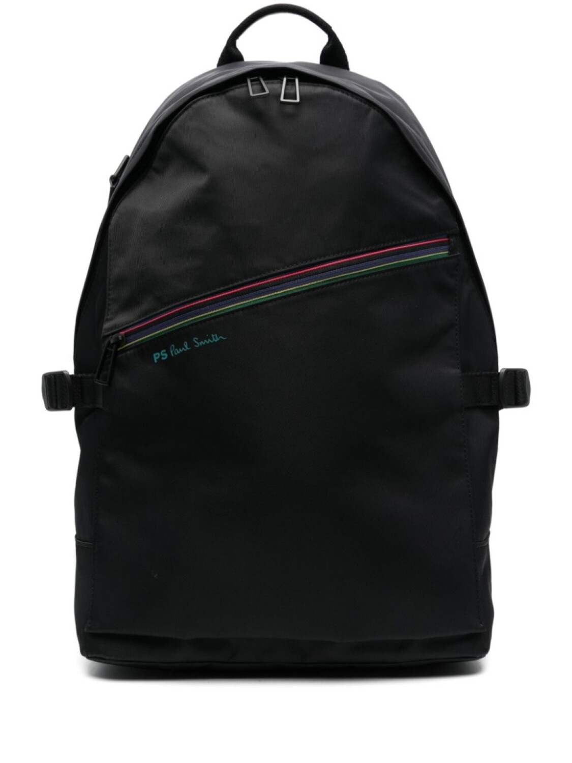 

PS Paul Smith рюкзак в полоску Artist Stripe, черный