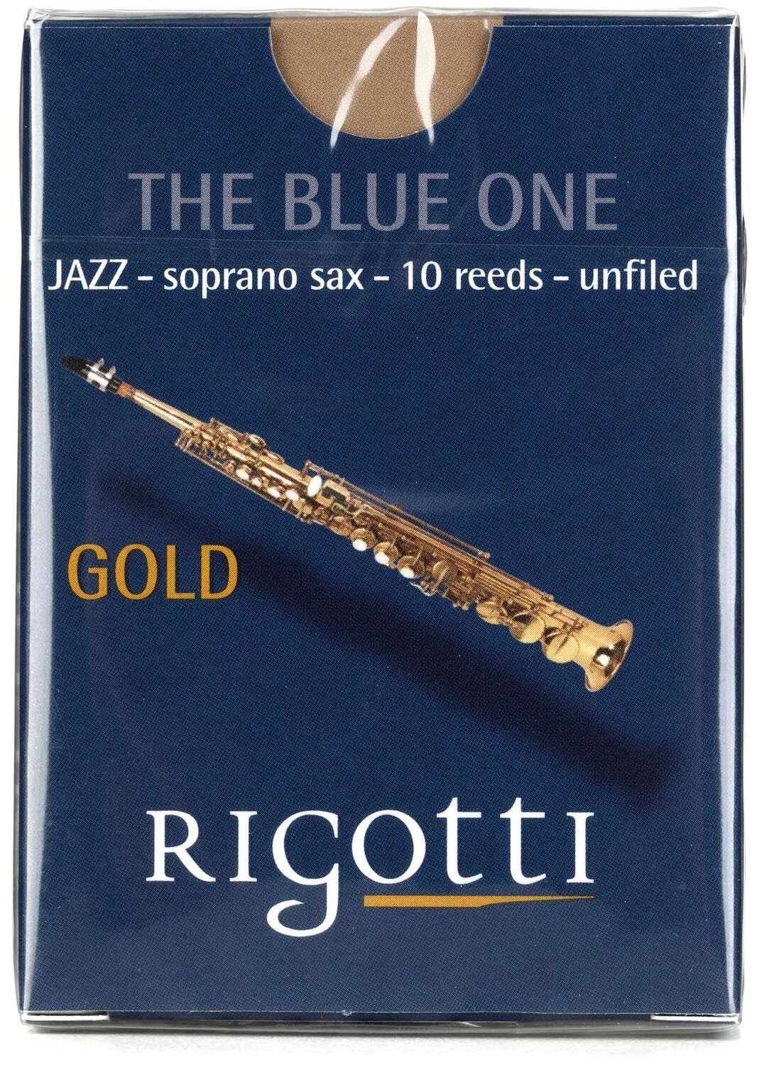 

Трости для саксофона Rigotti RG.JSS Gold Jazz Soprano — 3 крепких (10 шт.)