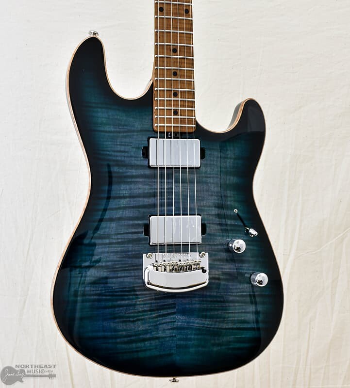 

Электрогитара Ernie Ball Music-Man Sabre HT - Yucatan Blue