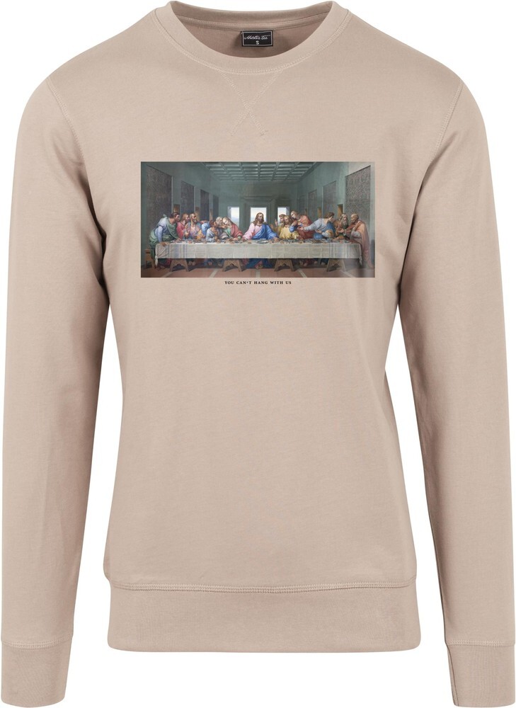 

Пуловер Mister Tee Can't Hang With Us Crewneck, бежевый