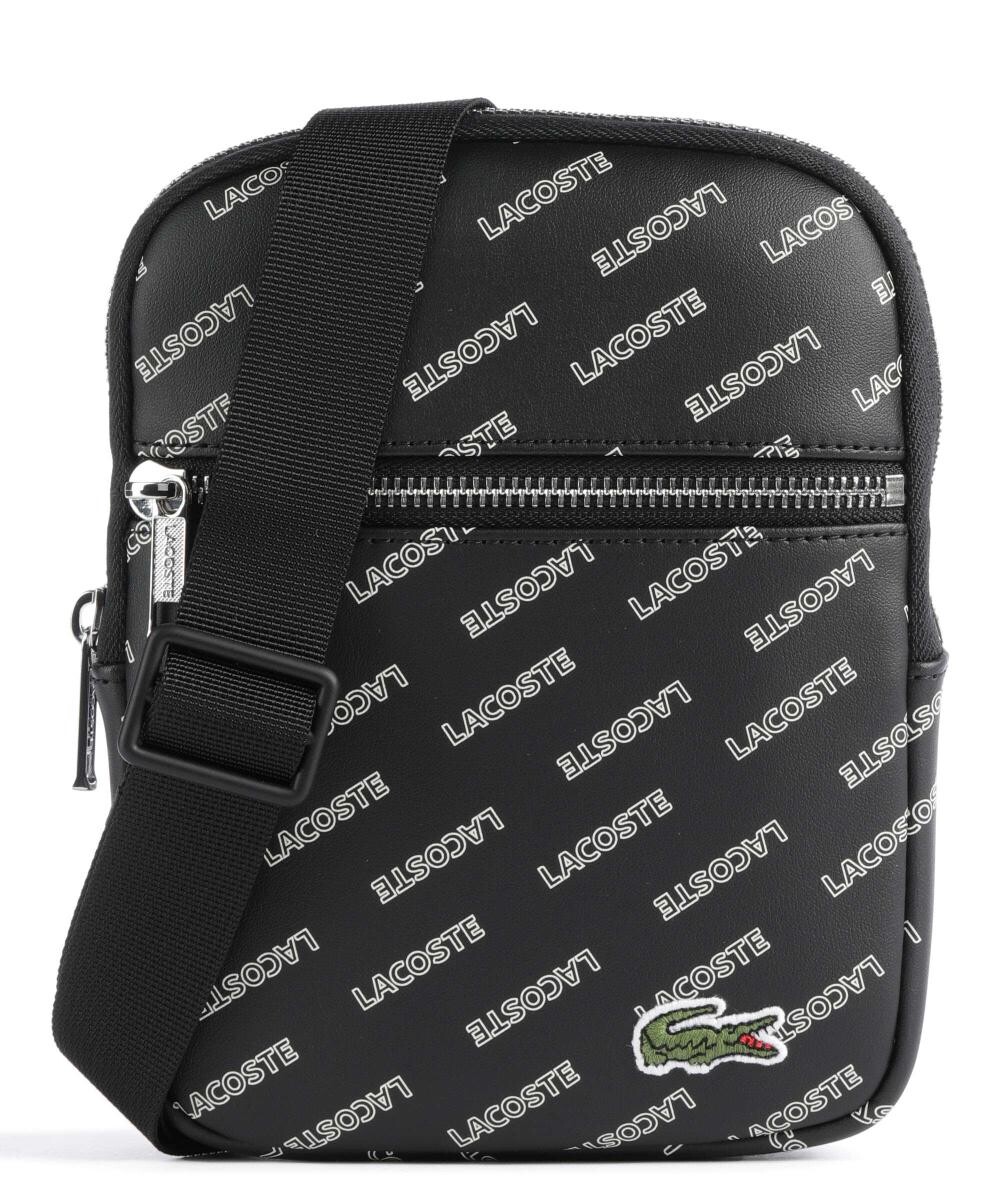

LCST сумка через плечо из полиуретана Lacoste, черный