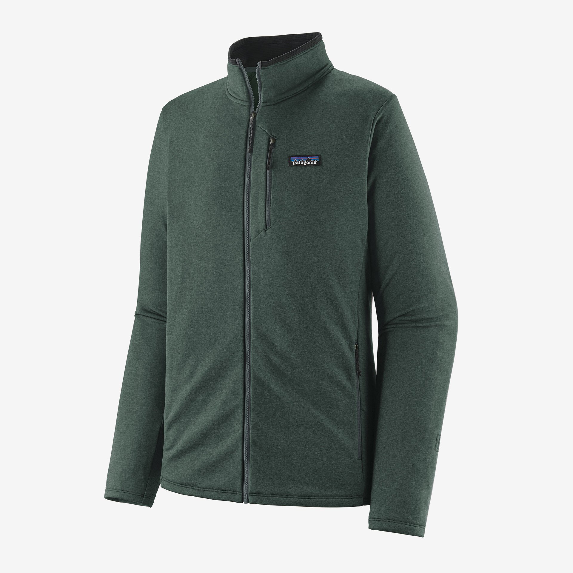 

Мужская повседневная куртка R1 Patagonia, цвет Nouveau Green - Northern Green X-Dye