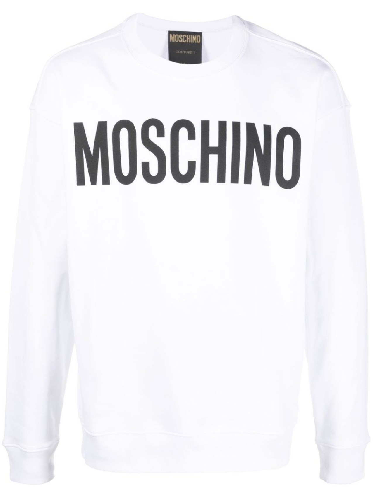 

Moschino свитер с логотипом, белый