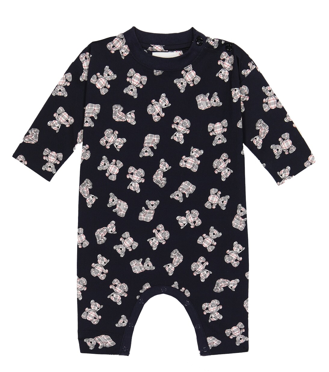 

Комбинезон из хлопкового джерси baby bear Burberry Kids, мультиколор