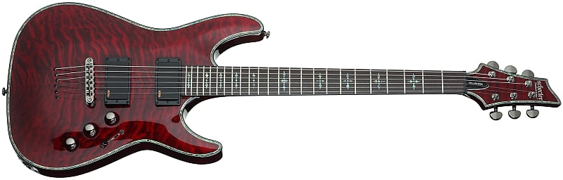 Электрогитара Schecter Guitar Research 1788 Hellraiser C-1 Electric Guitar - Black Cherry