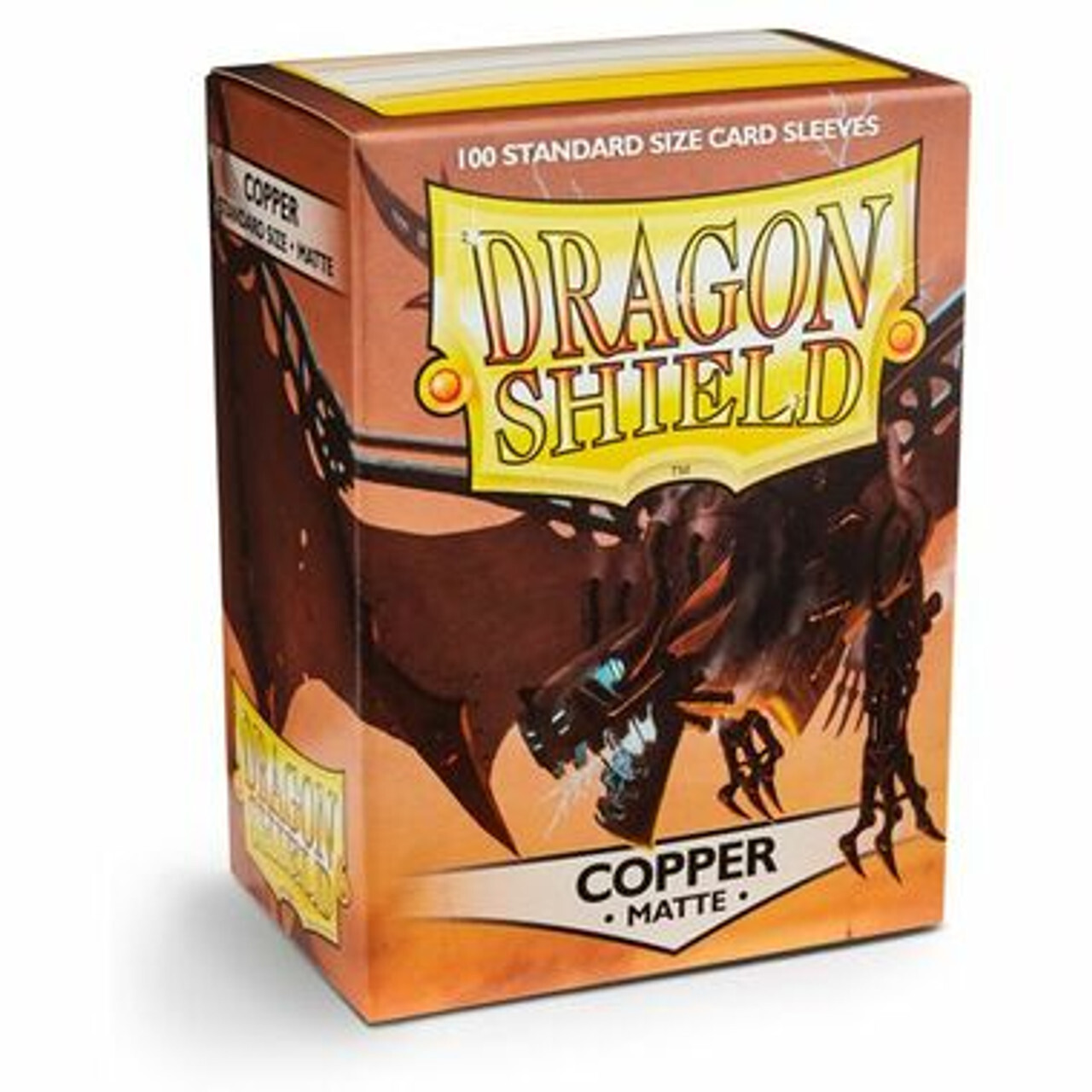 

Аксессуары Dragon Shield Matte Copper Standard Size Card Sleeves (100ct)