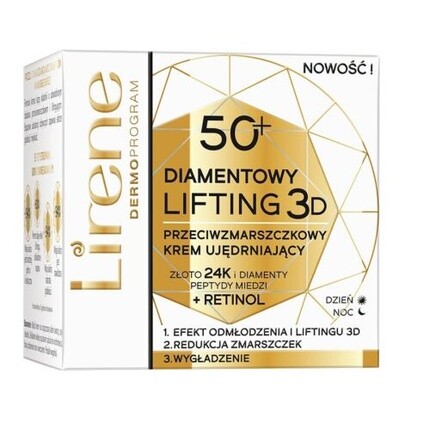 

Lirene Diamentowy Lifting 3D Anti-Falten Крем Страффенд, New