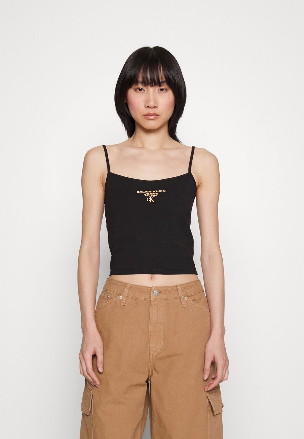 

Топ Calvin Klein Jeans, черный