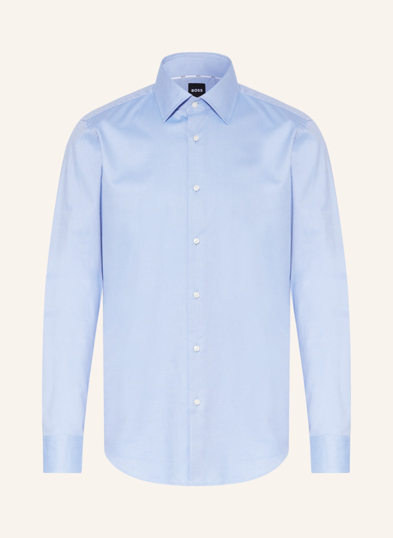 цена Рубашка BOSS JOE Regular Fit, светло-синий