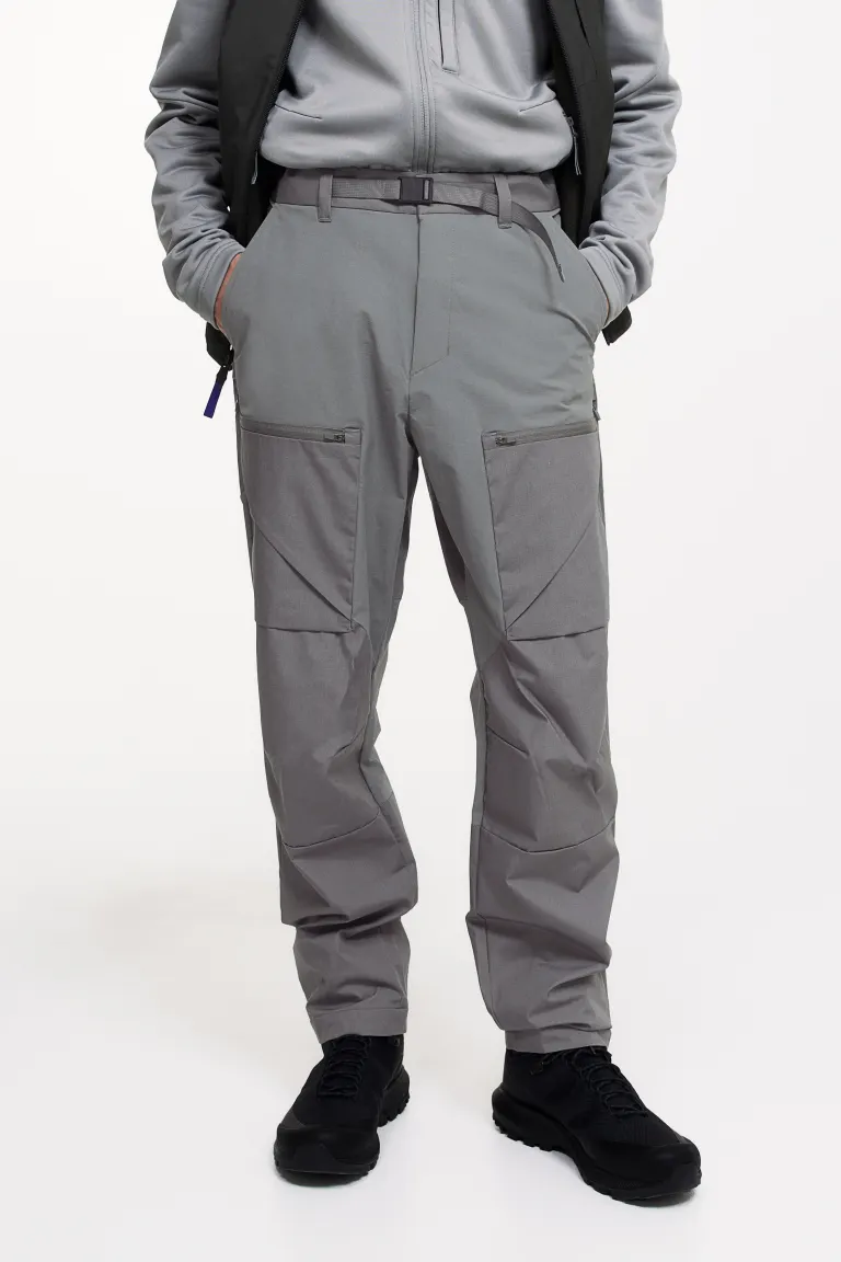 Водоотталкивающие брюки для активного отдыха H&M, серый