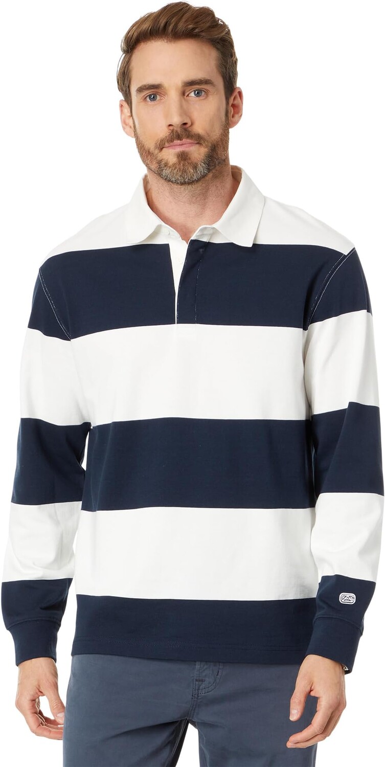 

Рубашка-поло Wade Rugby Shirt AG Jeans, цвет Ocean Storm/White