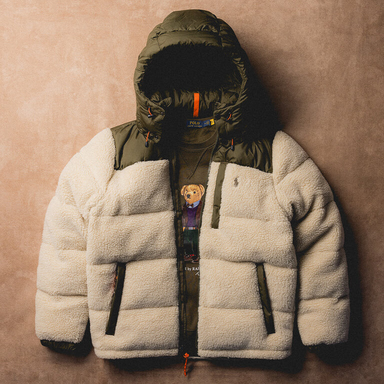 

Пуховик The Gorham Utility Hybrid Down Jacket Polo Ralph Lauren, зеленый