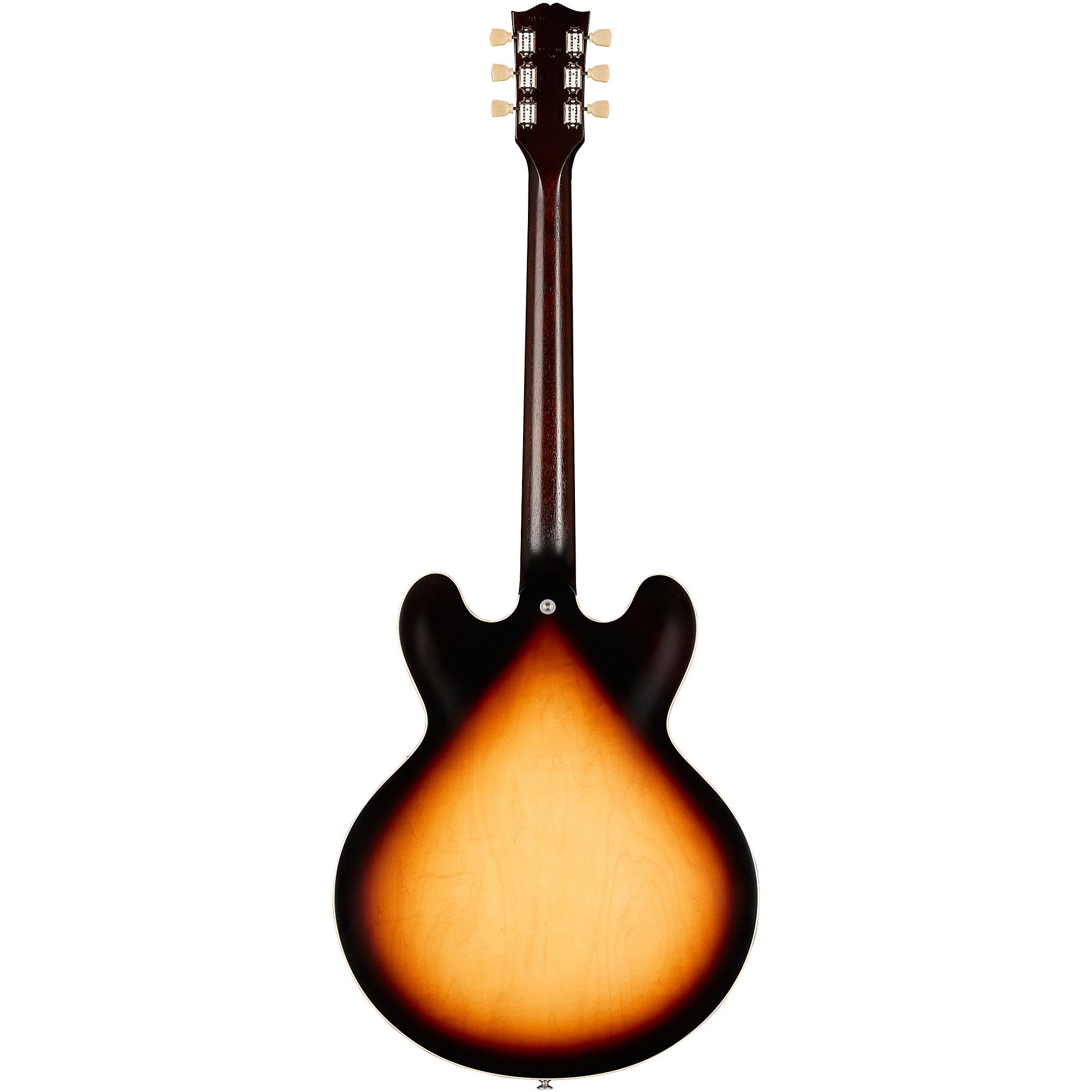 Электрогитара Gibson ES-335 Satin Semi-Hollow Satin Vintage Burst