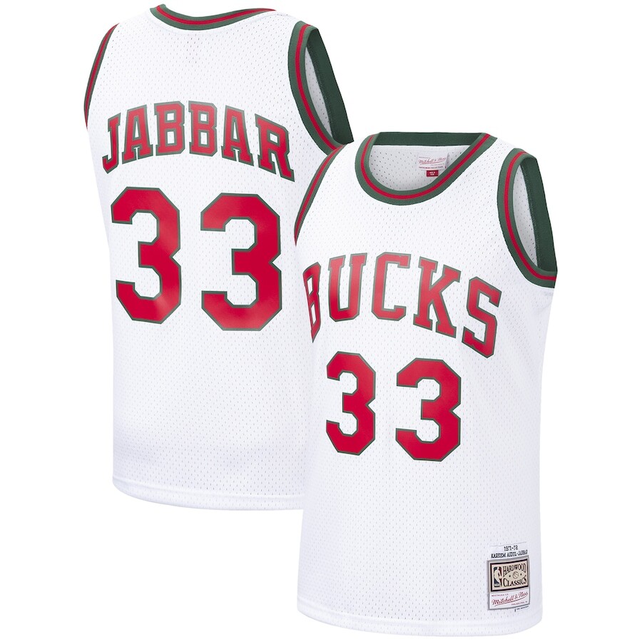 

Джерси Mitchell & Ness Milwaukee Bucks, белый