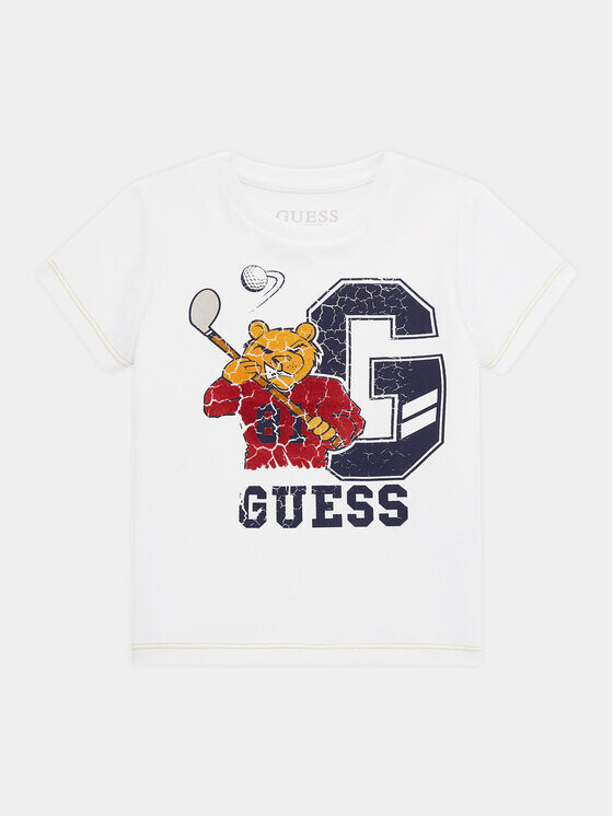 

Футболка стандартного кроя Guess, белый