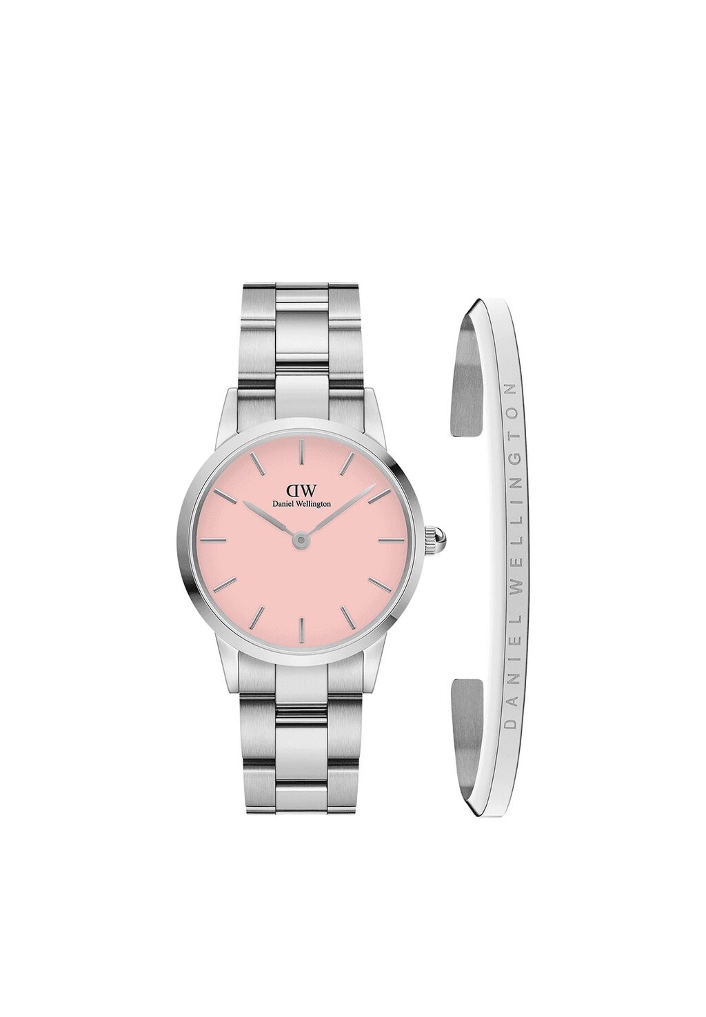 

Часы Iconic Link Blush 28 + Браслет Малый Daniel Wellington, цвет silver-coloured