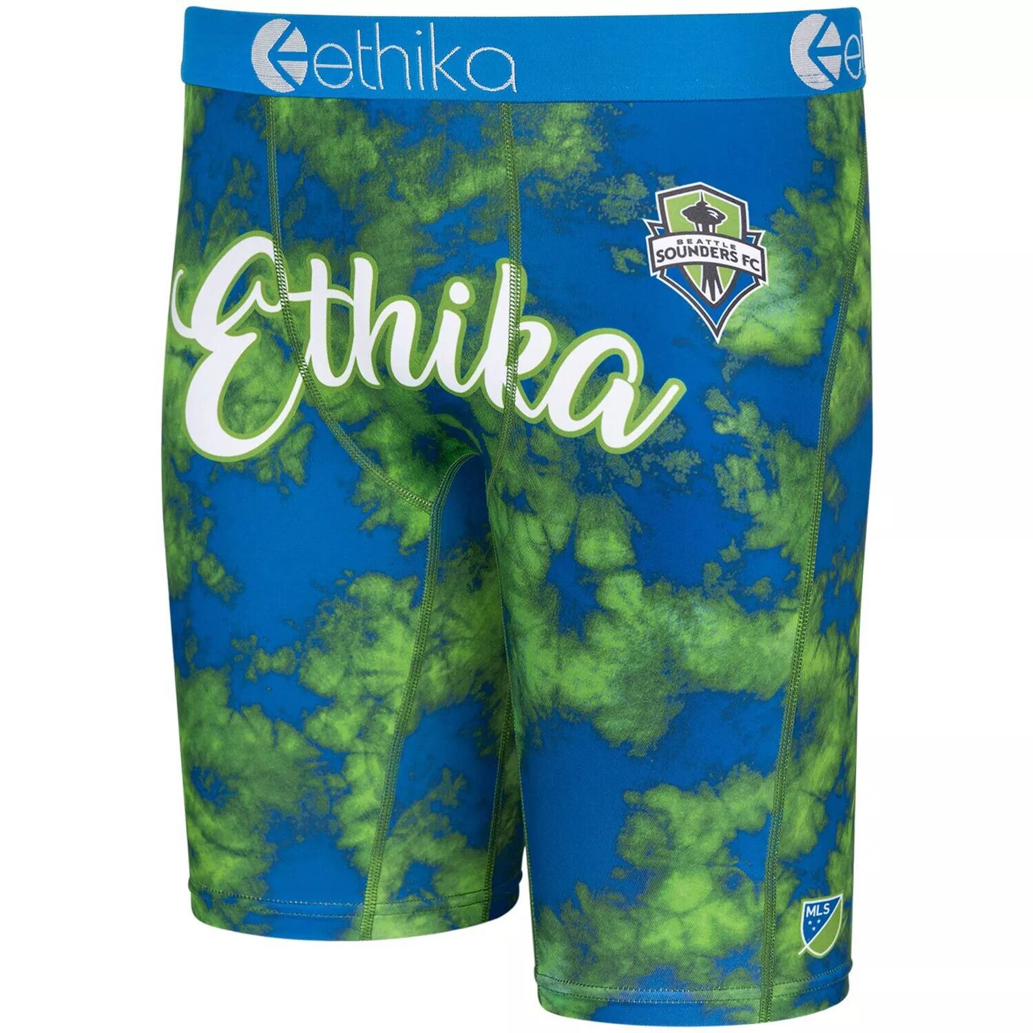 

Молодежные боксеры с микросеткой Ethika Rave Green Seattle Sounders FC Unbranded