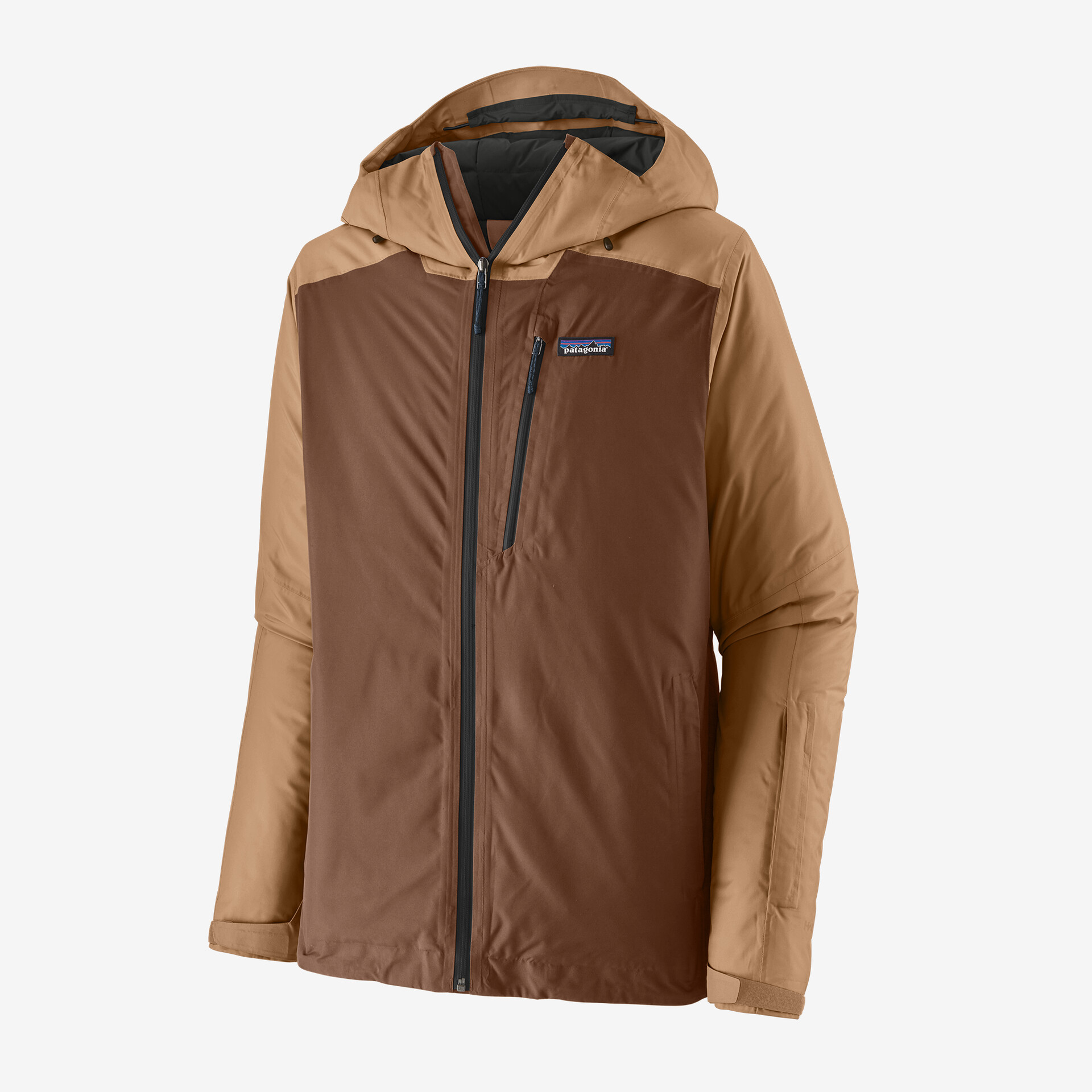 Мужская утепленная куртка Powder Town Patagonia, мус коричневый куртка утепленная мужская icepeak parkdale коричневый