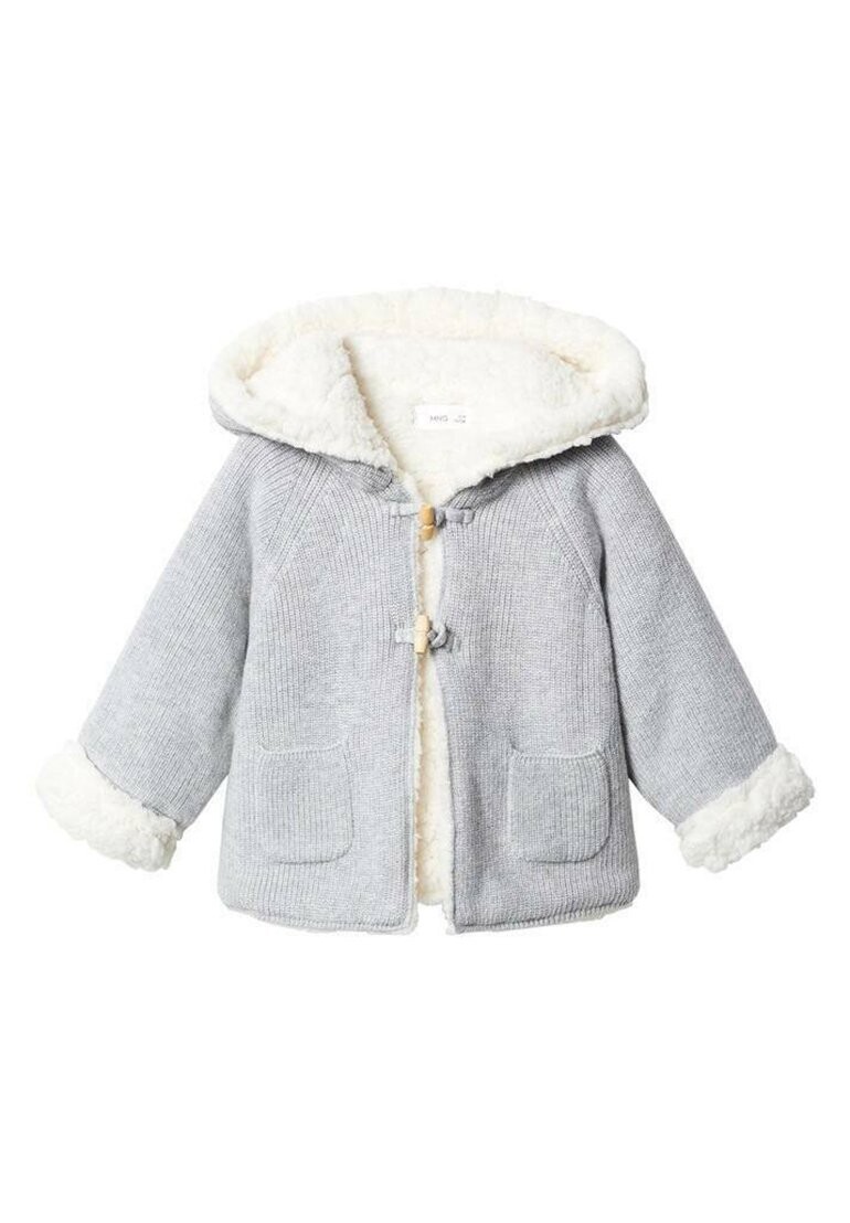 

Куртка демисезонная LULU Mango Kids, цвет hellgrau meliert