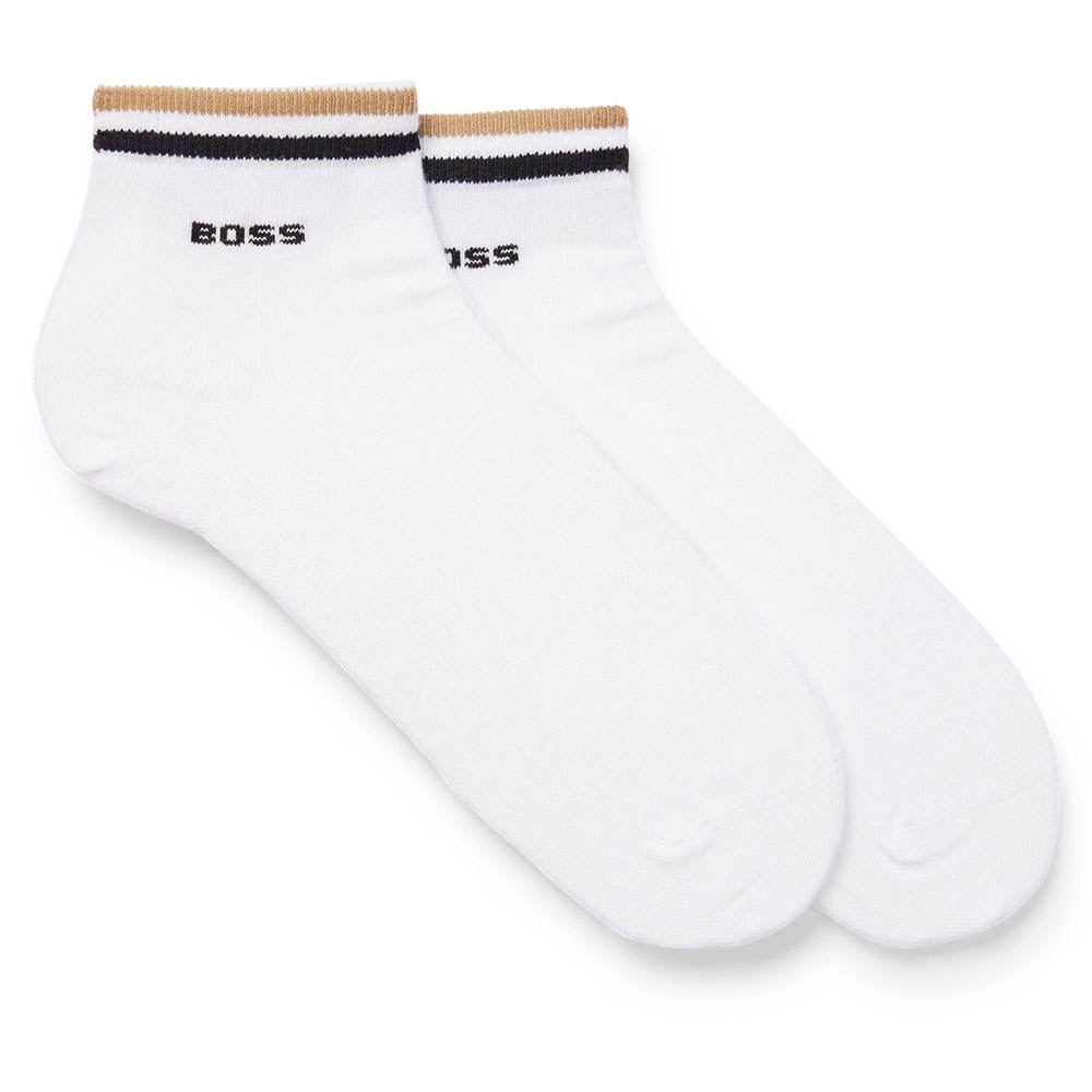 Носки BOSS Sh Stripe Cc 10249327 2 шт, белый boss носки 2p rs stripe 2 шт