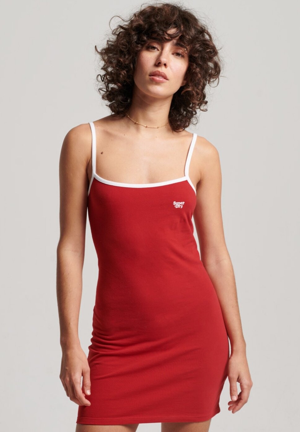 

Платье из джерси Superdry, красный