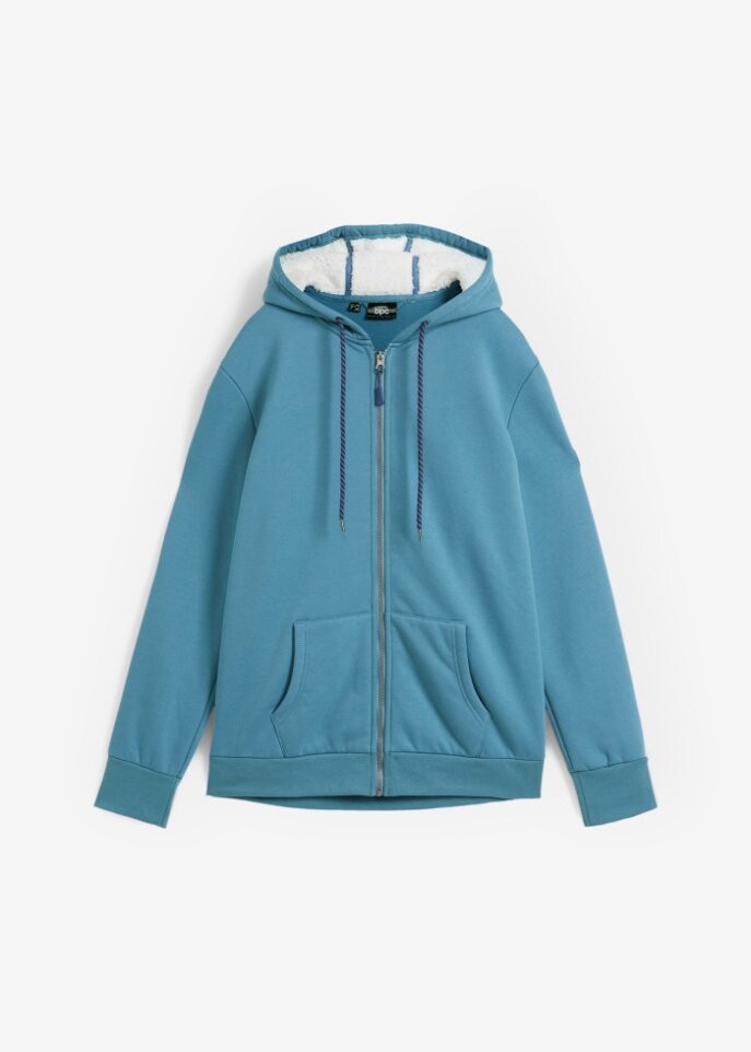

Толстовка с флисом тедди Bpc Bonprix Collection, синий