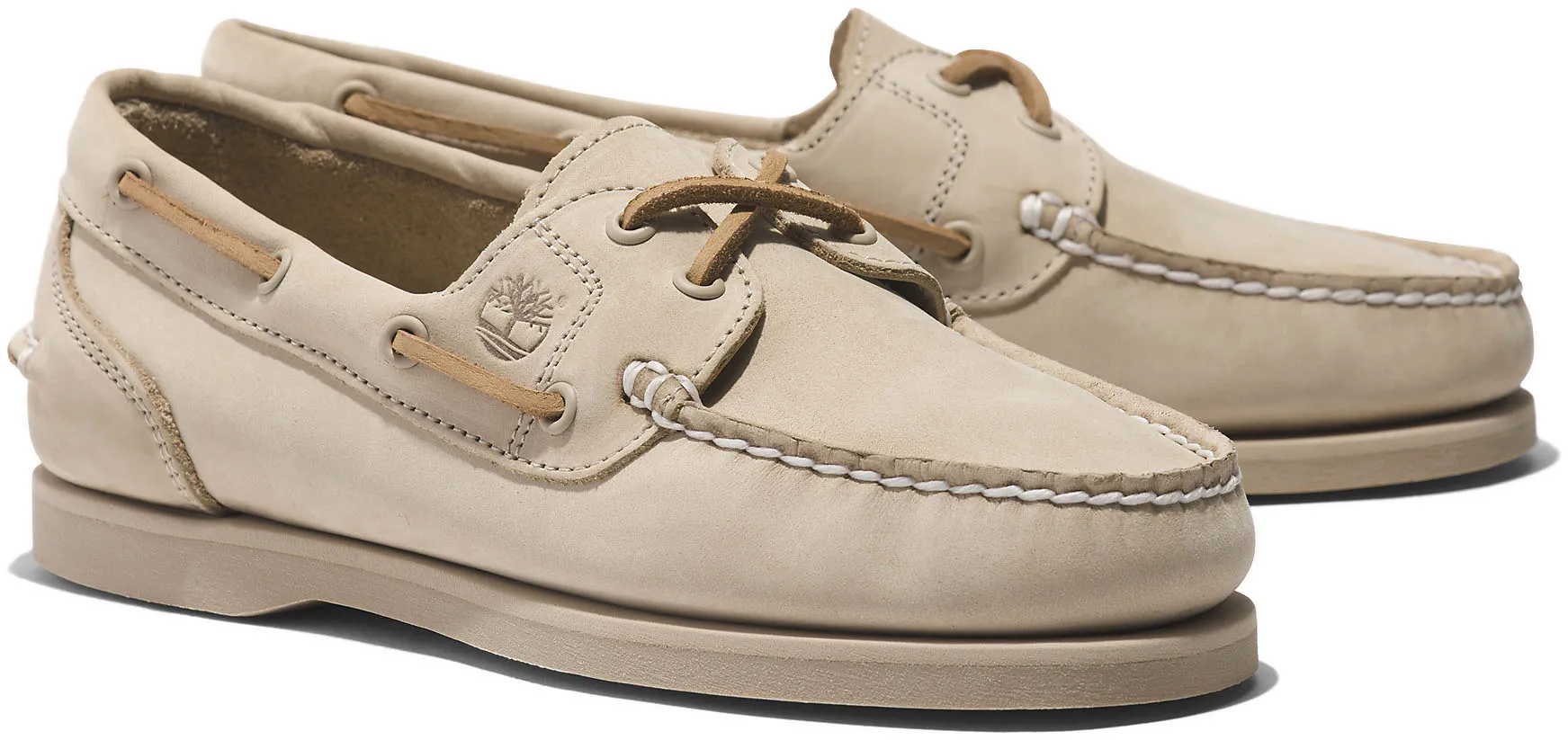 Лодочные туфли Timberland "Classic Boat 2 Eye", W, цвет Lt Bei Nubuc