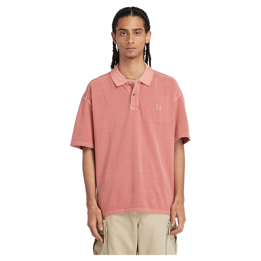 

Поло Timberland Merrymack River Garment Dye, оранжевый