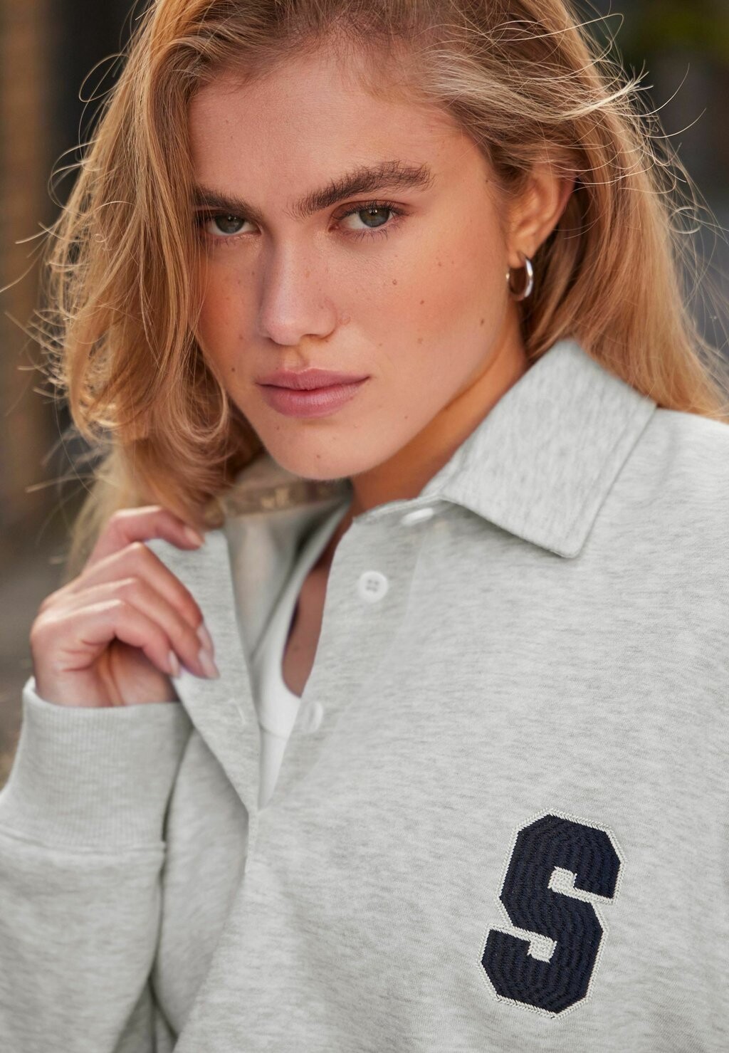 

Вязаный джемпер REGULAR FIT Self., цвет grey