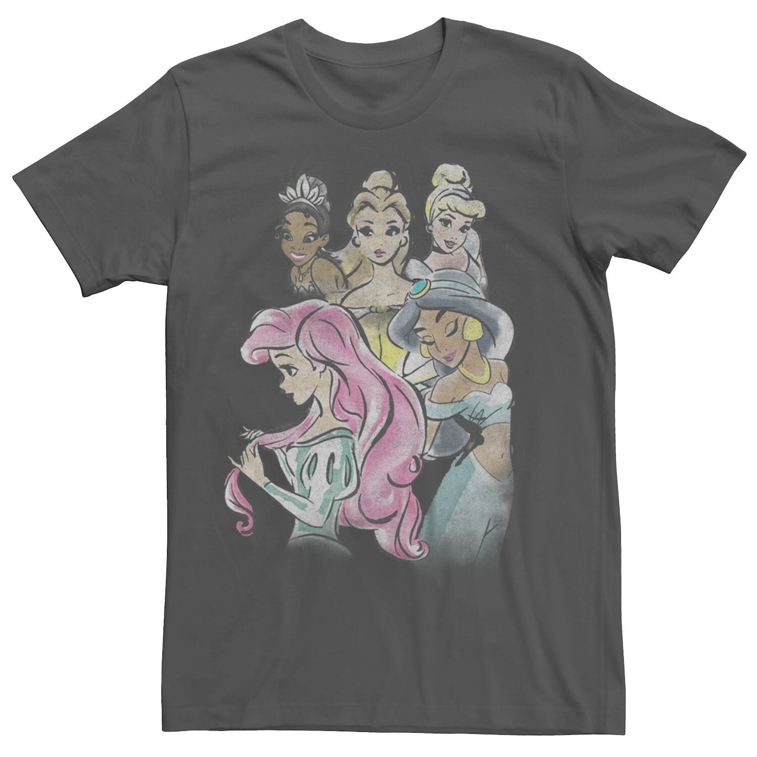 

Детская акварельная футболка с изображением бойфренда Disney Princesses Group Shot Disney