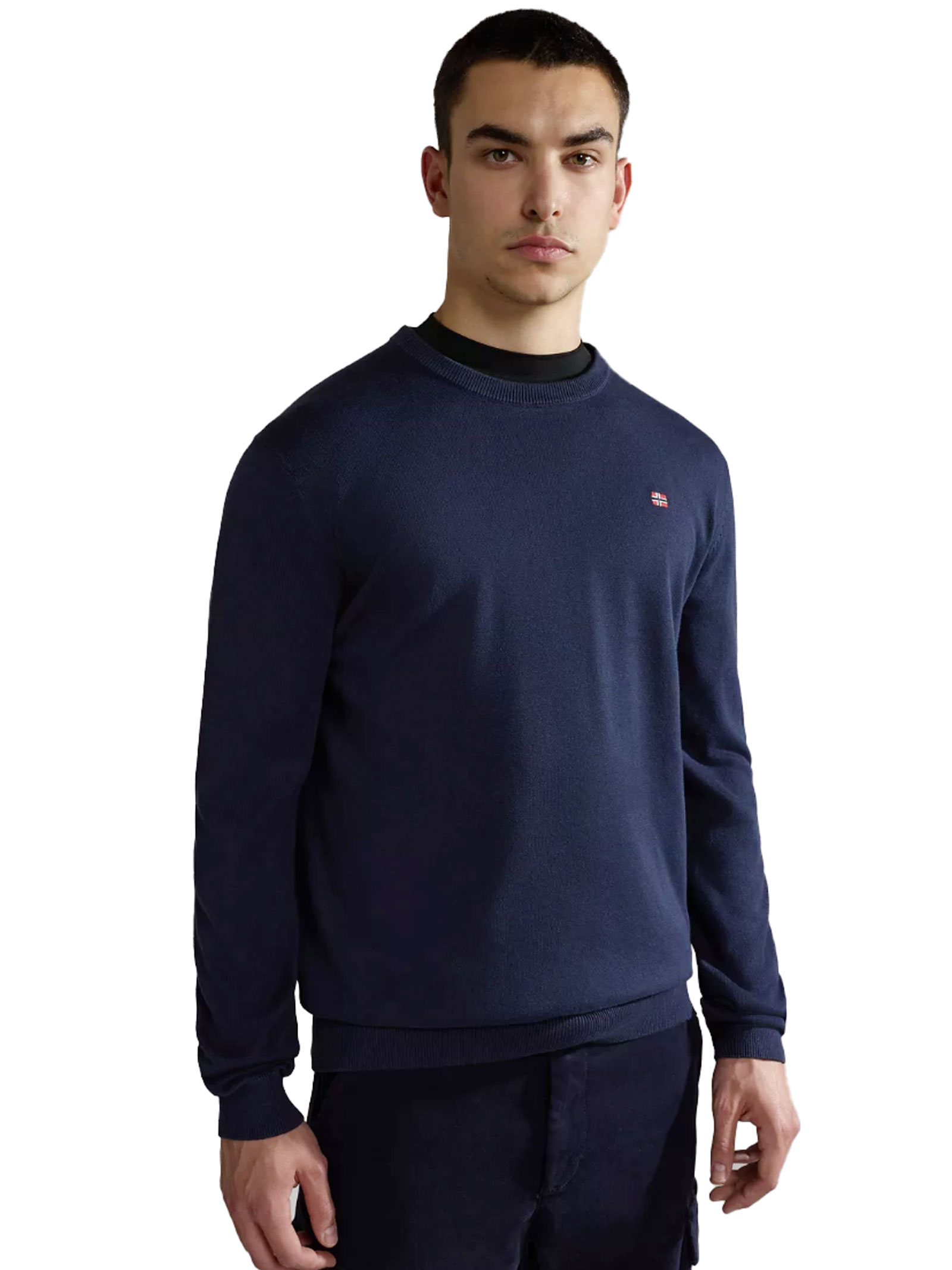 цена Napapijri Droz свитер с круглым вырезом, синий