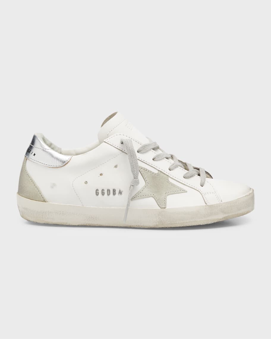 

Кроссовки из смешанной кожи Superstar Golden Goose