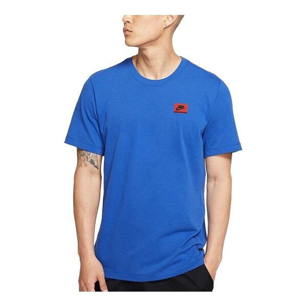 

Футболка Nike Sportswear T-Shirt 'Blue', синий