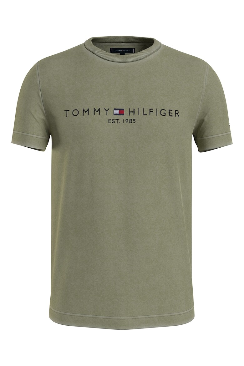 

Футболка с логотипом Tommy Hilfiger, хаки