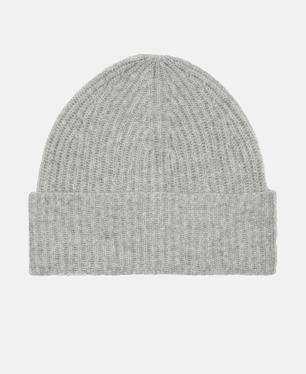 

Кашемировая шапка Noco, цвет Medium Grey