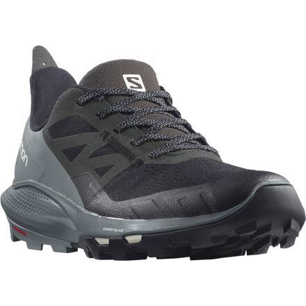 

Походные кроссовки Outpulse GTX женские Salomon, цвет Black/Stormy Weather/Vanilla Ice