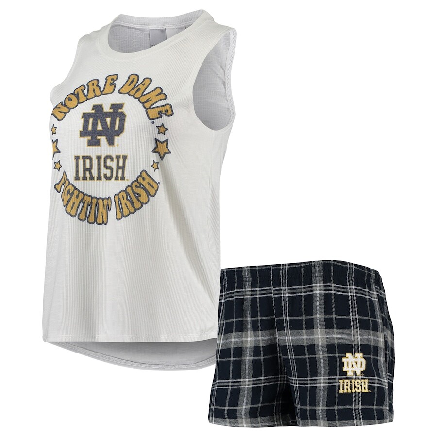 

Пижамный комплект Concepts Sport Notre Dame Fighting Irish, нави