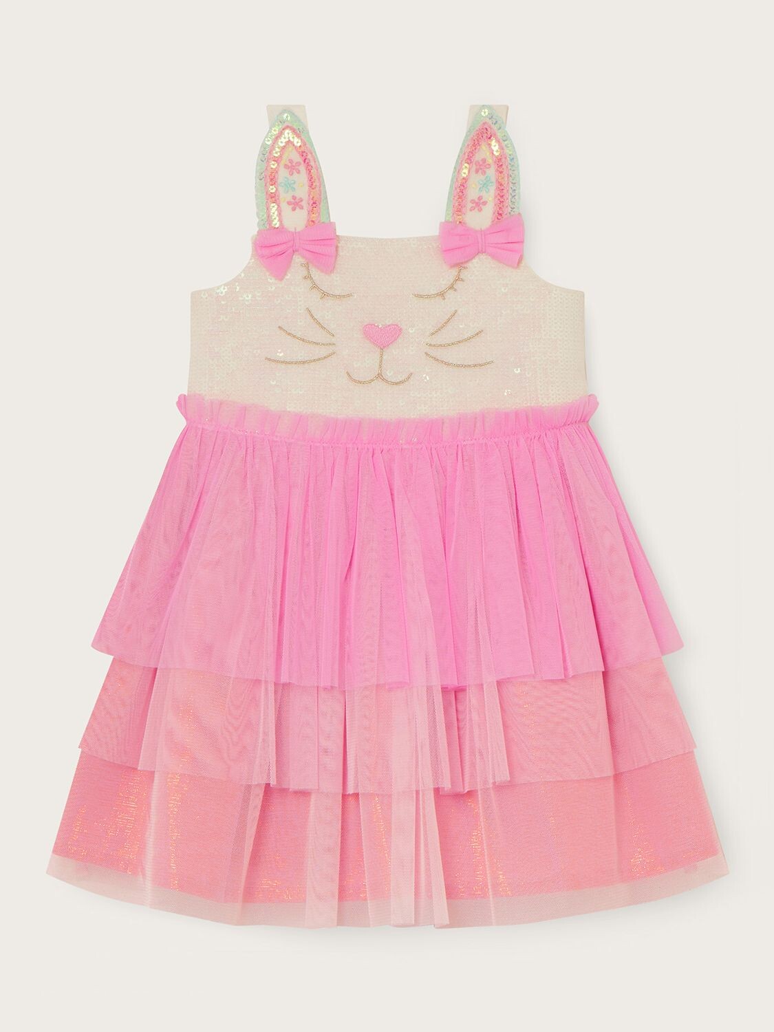 

Вечернее платье Monsoon Baby Novelty Bunny Disco, розовый/разноцветный