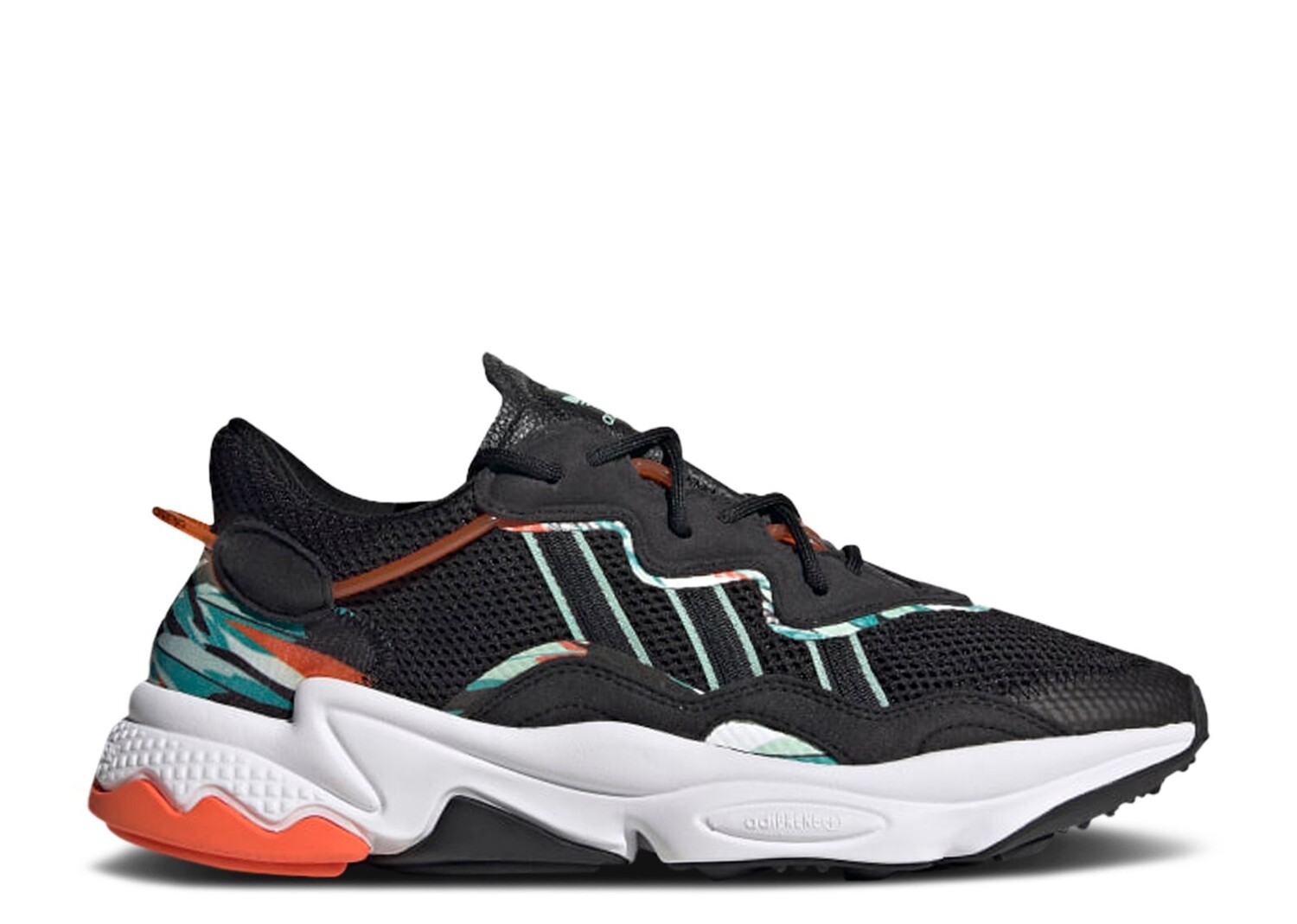 

Кроссовки adidas Ozweego 'Tropical Print', черный