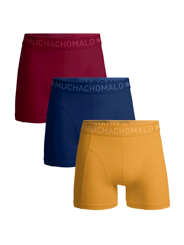 

Набор из 3 мужских боксеров Muchachomalo, мультиколор